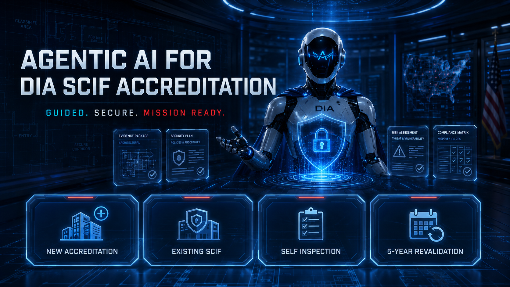 Agentic AI for DIA SCIF Accreditation